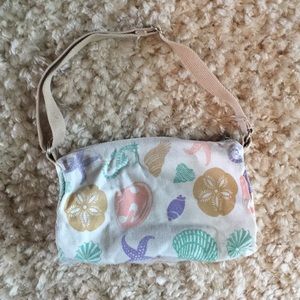 Nautical Theme Canvas Purse